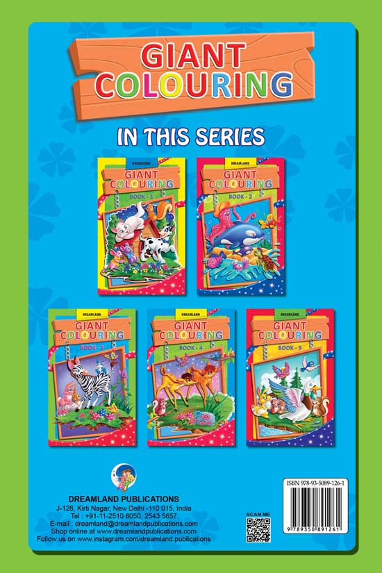 Giant Colouring Book - 3 - Tinycubs - 