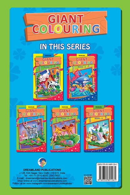 Giant Colouring Book - 3 - Tinycubs - 