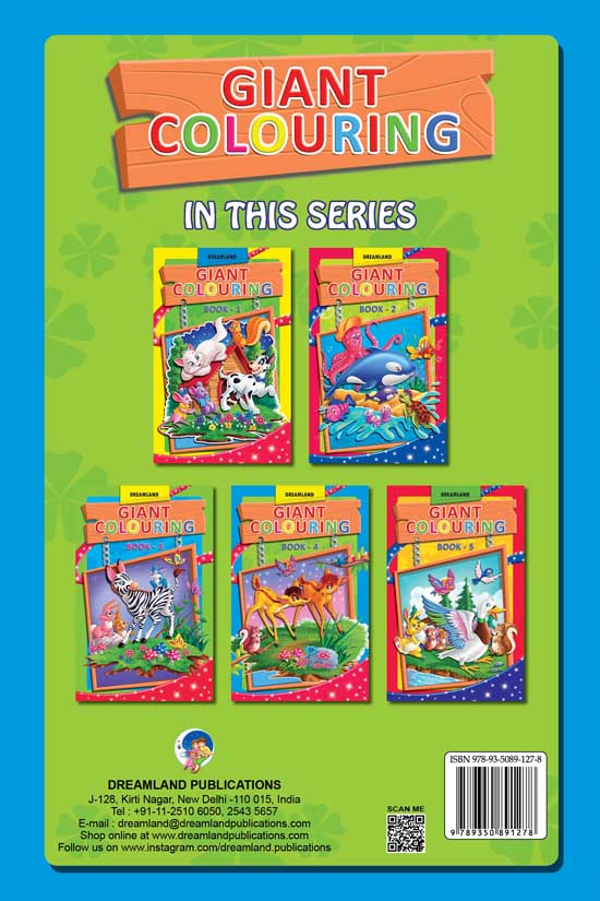 Giant Colouring Book - 4 - Tinycubs - 