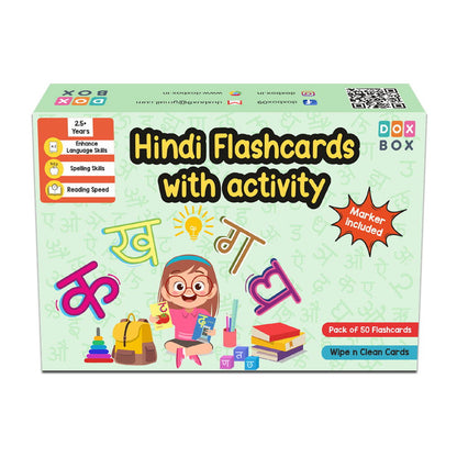 Hindi flashcards with activity - Tinycubs - 