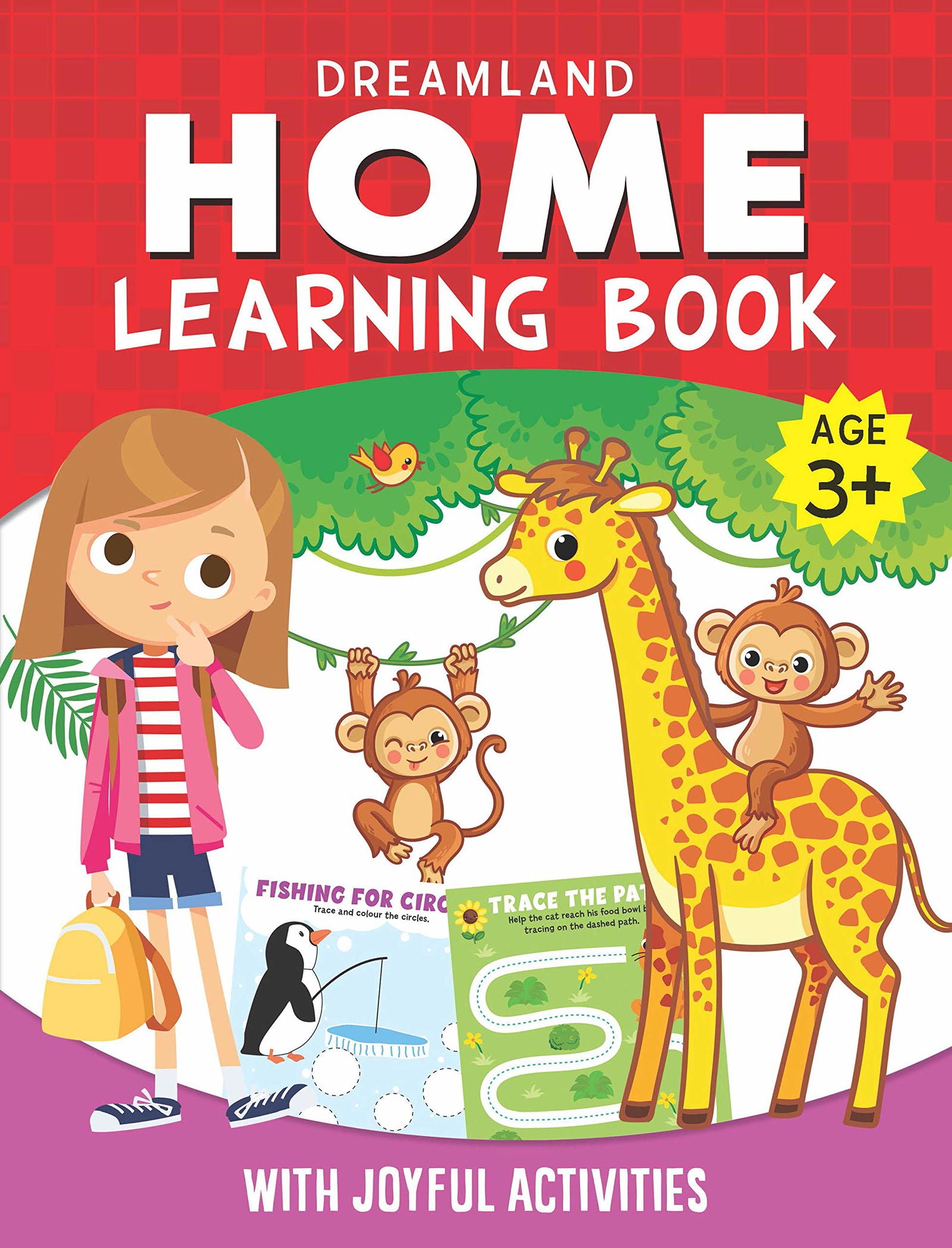 Home Learning Book With Joyful Activities - 3+ - Tinycubs - 