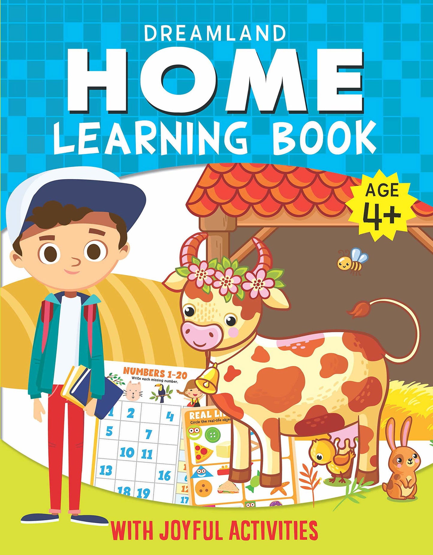 Home Learning Book With Joyful Activities - 4+ - Tinycubs - 