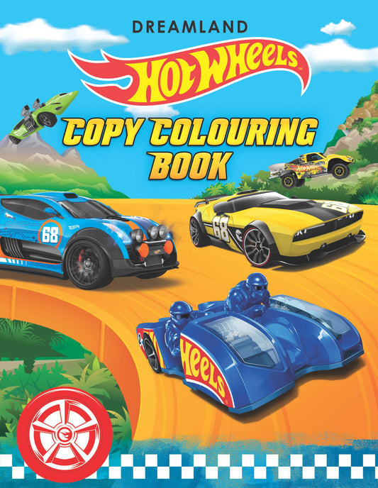 Hot Wheels Copy Colouring Book - Tinycubs - 