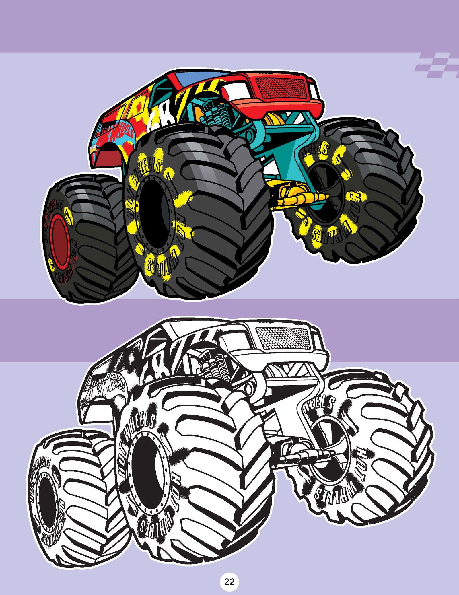 Hot Wheels Copy Colouring Book - Tinycubs - 