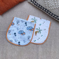 Baby Burp Cloth Set – Organic Cotton Muslin