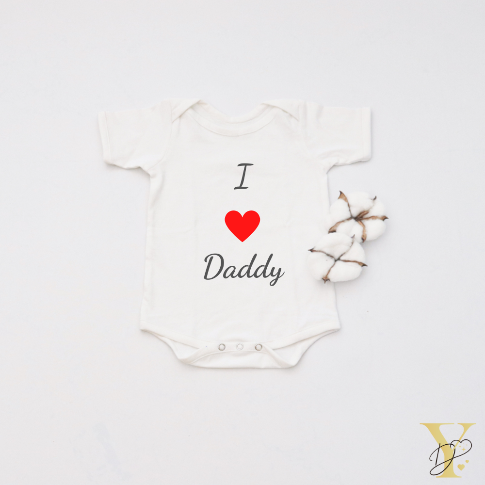 I love Daddy Bodysuit - Tinycubs - 
