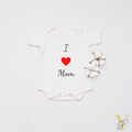 I love Mom Bodysuit - Tinycubs - 