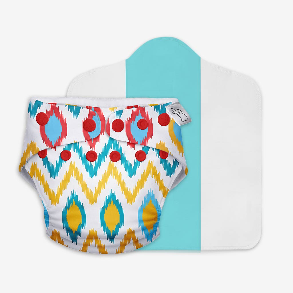 Ikat Chevron Freesize UNO - Tinycubs - 
