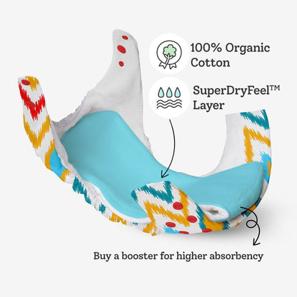 Ikat Chevron Freesize UNO - Tinycubs - 