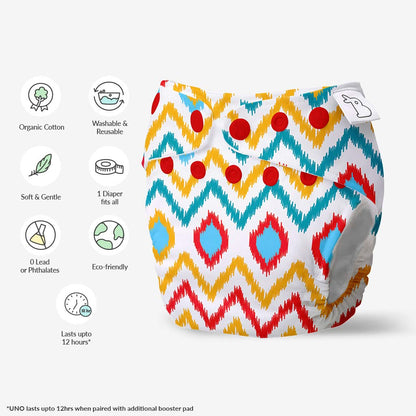 Ikat Chevron Freesize UNO - Tinycubs - 