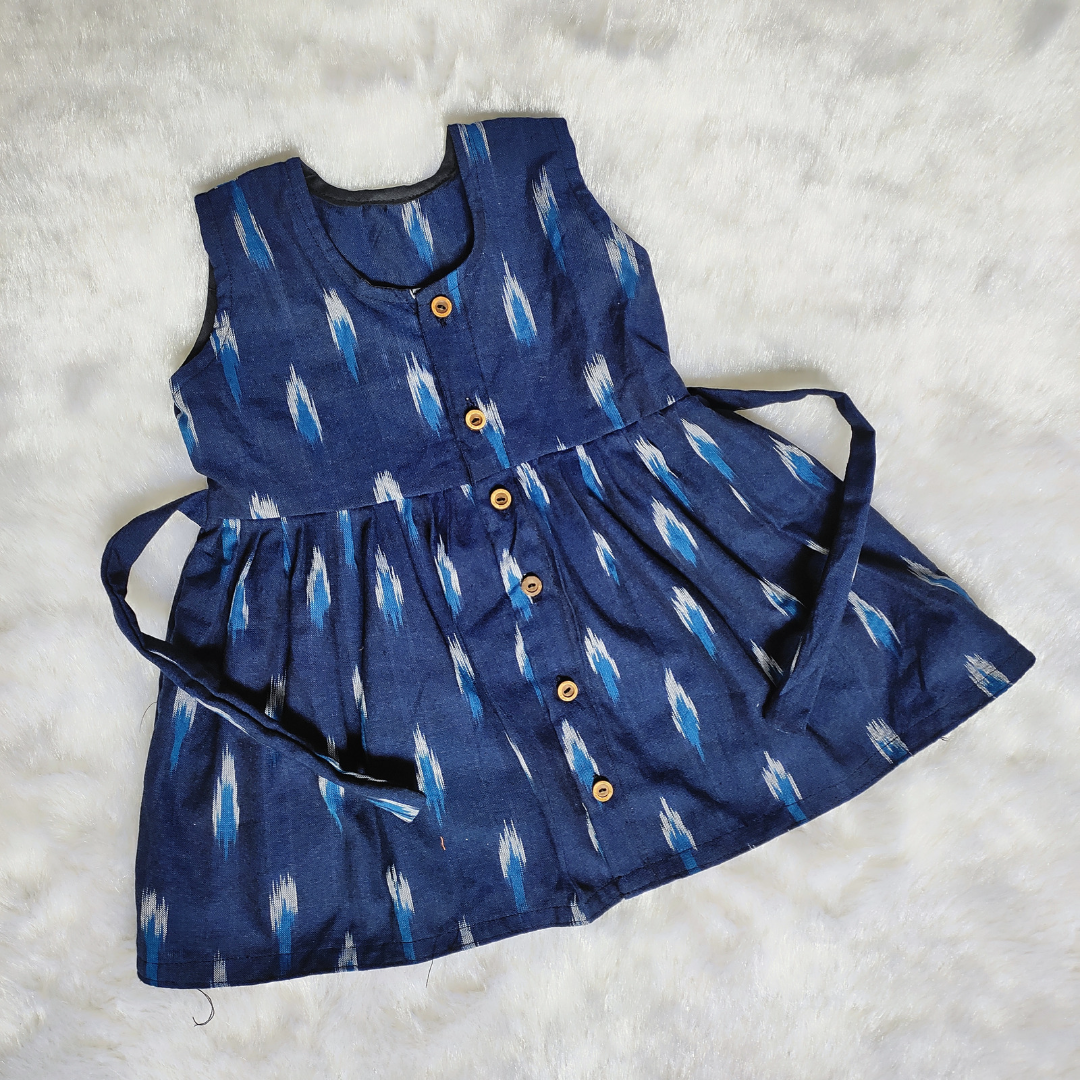 Ikkat Frock - Tinycubs - 