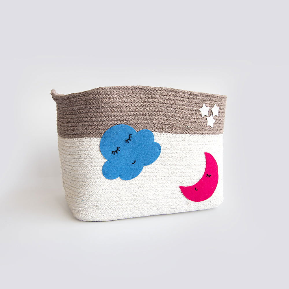 In The Sky- Cotton Rope Basket - Tinycubs - 