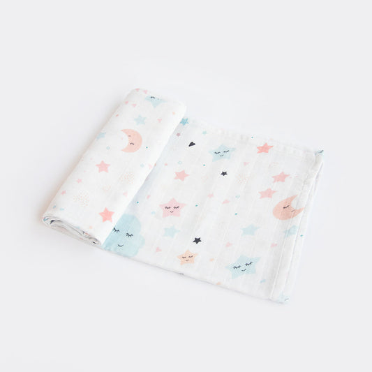 In The Sky - Organic Luxury Swaddle - Tinycubs - 