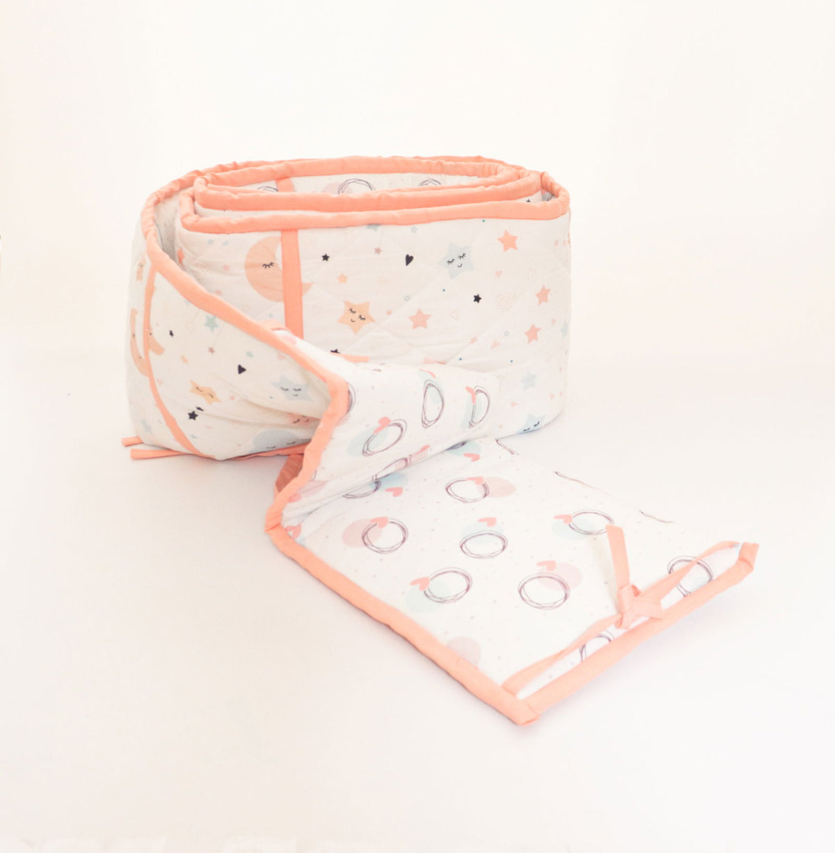 In The Sky - Quilted Cot Bumper - Tinycubs - 
