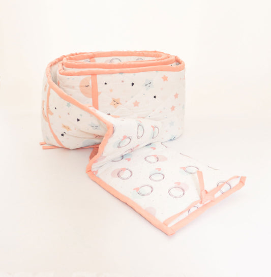In The Sky - Quilted Cot Bumper - Tinycubs - 