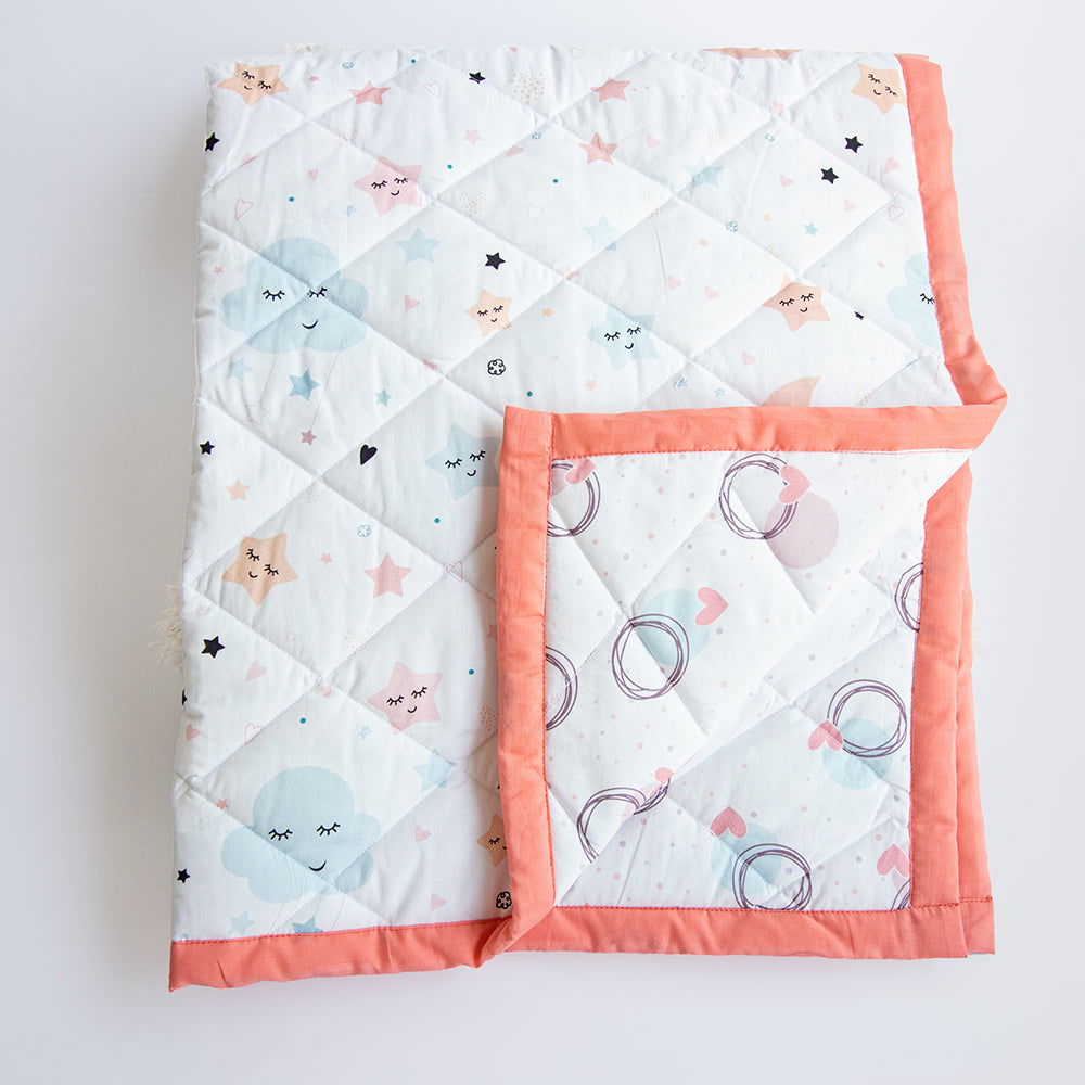 In The Sky - Reversible Comfort Quilt - Tinycubs - 