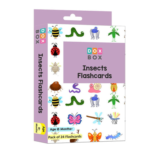 Insect Flash Cards- Pack of 24 - Tinycubs - 