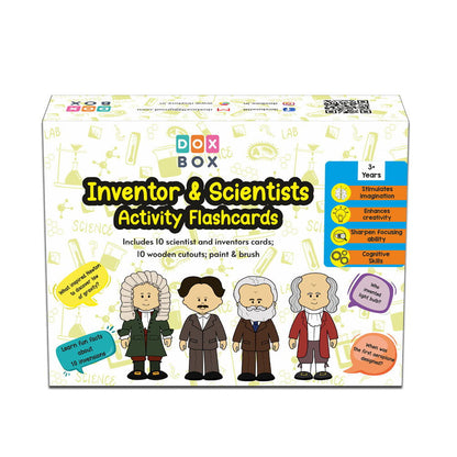 Inventions and Scientists flashcards with Activity - Tinycubs - 