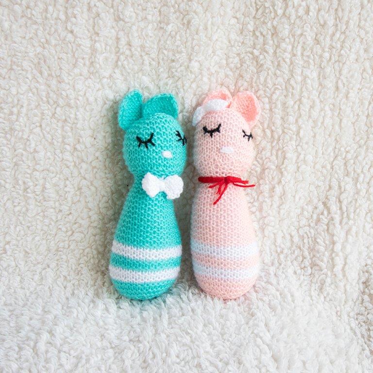 Jack & Jill Sensory Rattles - Tinycubs - 