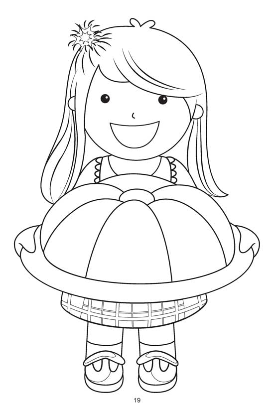 Jumbo Cartoon Colouring Book - 5 - Tinycubs - 