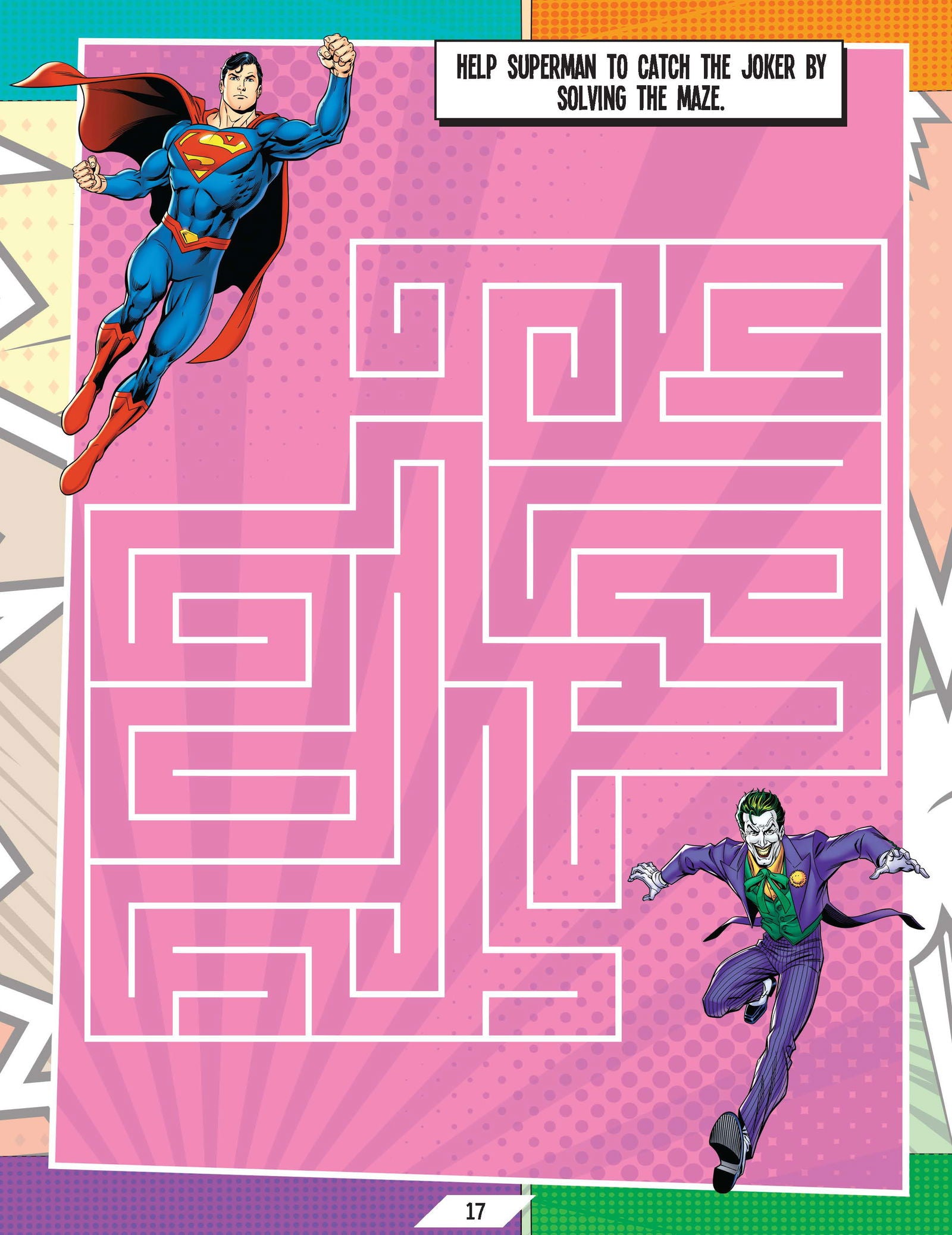Justice League Stickers Activity and Colouring Book - Tinycubs - 
