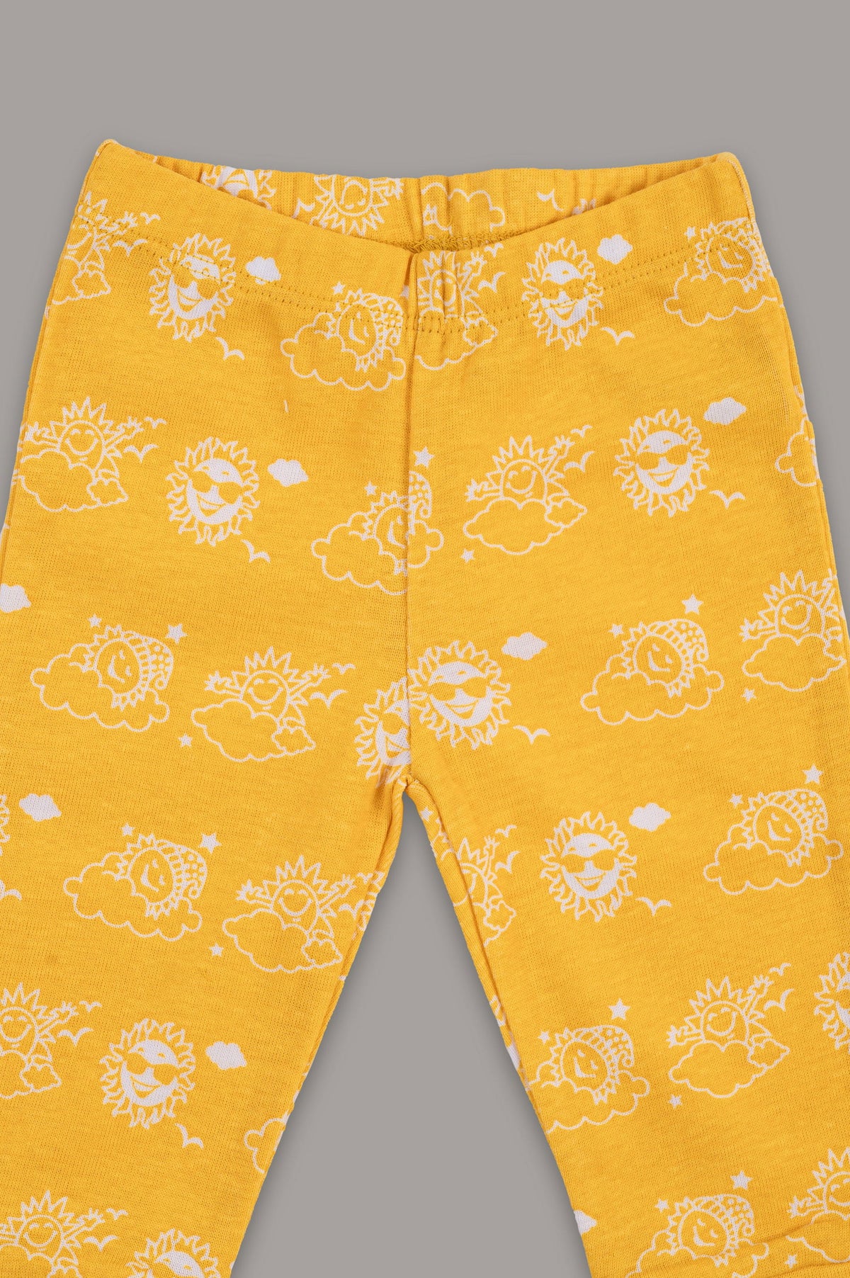 Kaarpsas organic cotton 2 piece baby PJ set with mighty sun - Tinycubs - 