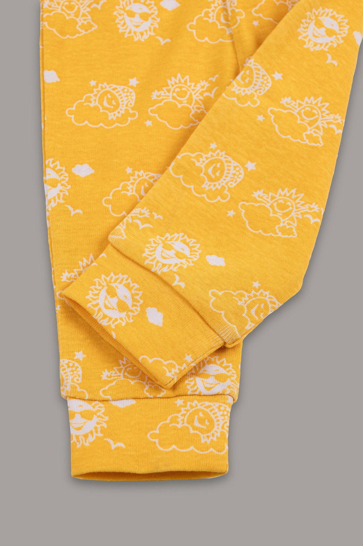 Kaarpsas organic cotton 2 piece baby PJ set with mighty sun - Tinycubs - 