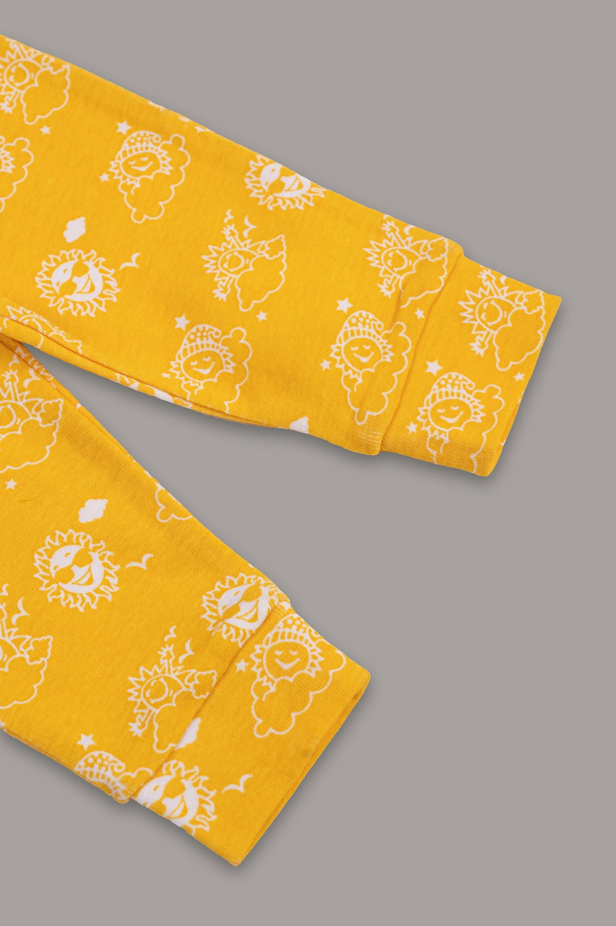 Kaarpsas organic cotton 2 piece baby PJ set with mighty sun - Tinycubs - 