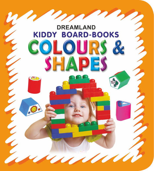 Kiddy Board Book - Colours & Shapes - Tinycubs - 