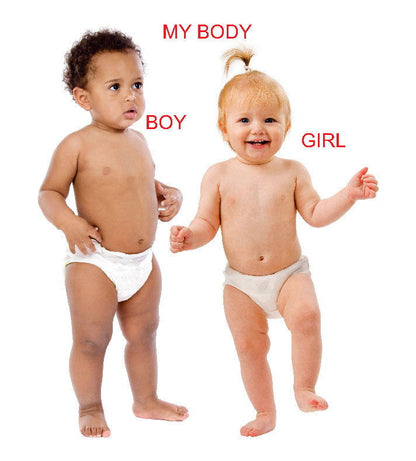 Kiddy Board Book - My Body - Tinycubs - 