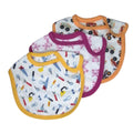 Kindermum 100% Organic Cotton Double Layer Bib- Set of 3 - Tinycubs - 