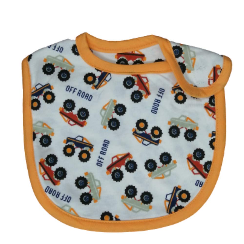 Kindermum 100% Organic Cotton Double Layer Bib- Set of 6 - Tinycubs - 