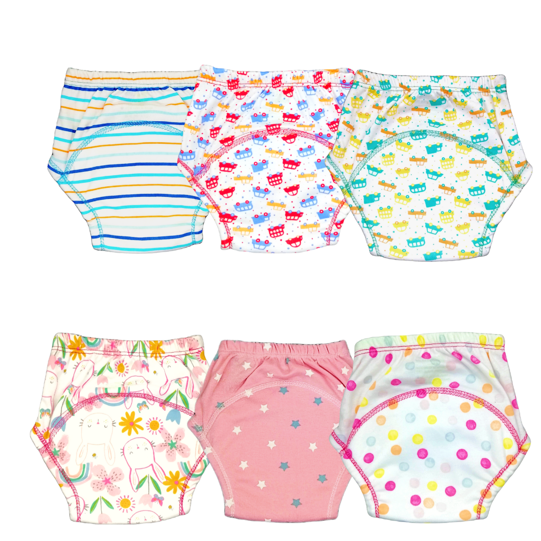 Kindermum Assorted Training Pants Set of 6 - Tinycubs - 
