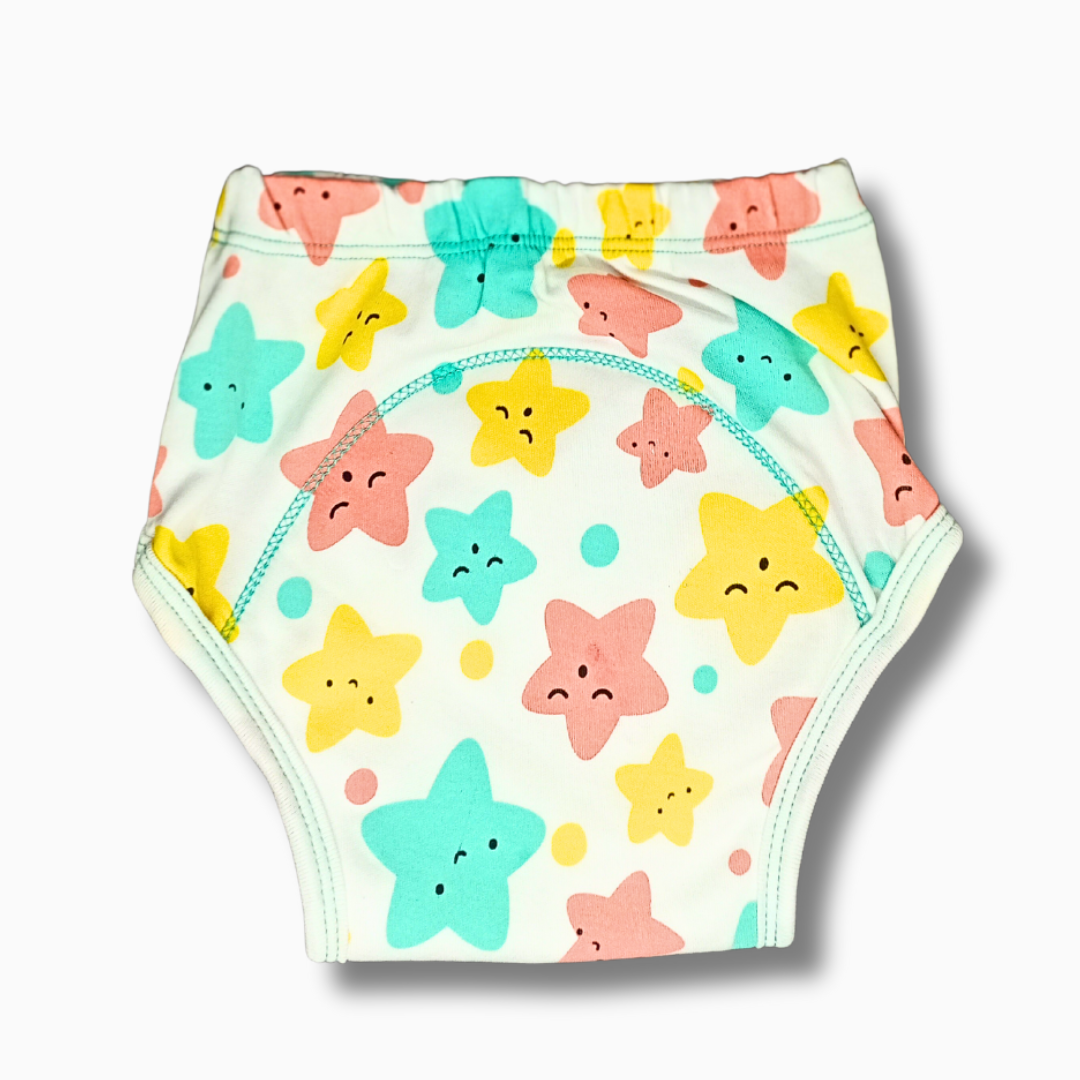 Kindermum Ele Star Combo Set of 3 Training Pants - Tinycubs - 
