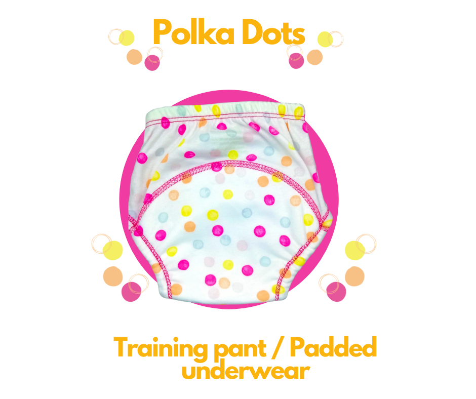 Kindermum Polka-Stars Set of 2 Training Pants - Tinycubs - 