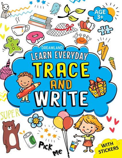 Learn Everyday Trace and Write- Age 3+ - Tinycubs - 