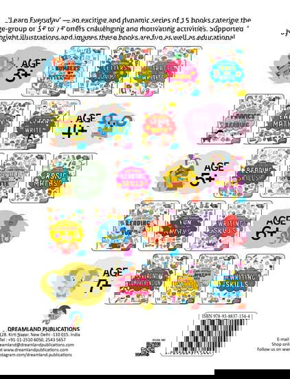 Learn Everyday Trace and Write- Age 3+ - Tinycubs - 