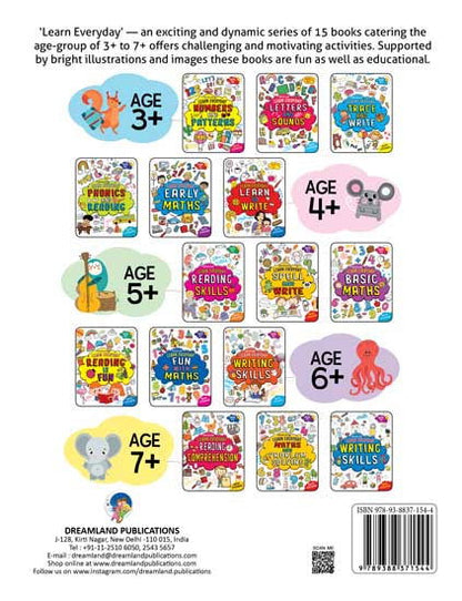 Learn Everyday Trace and Write- Age 3+ - Tinycubs - 
