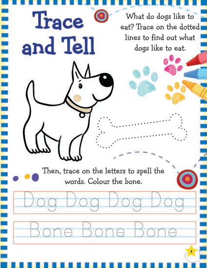 Learn Everyday Trace and Write- Age 3+ - Tinycubs - 