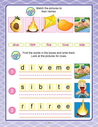 Learn With Phonics Book - 3 - Tinycubs - 