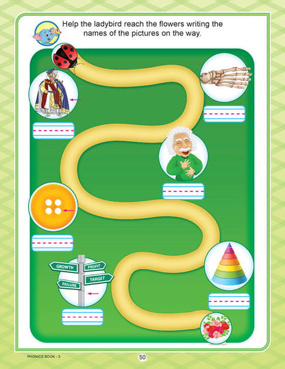 Learn With Phonics Book - 3 - Tinycubs - 