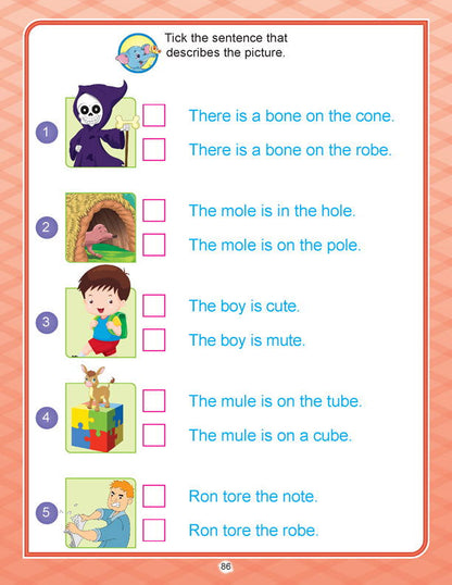 Learn With Phonics Book - 3 - Tinycubs - 