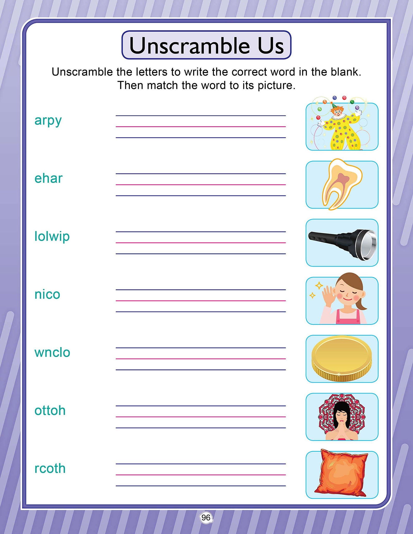 Learn With Phonics Book - 5 - Tinycubs - 