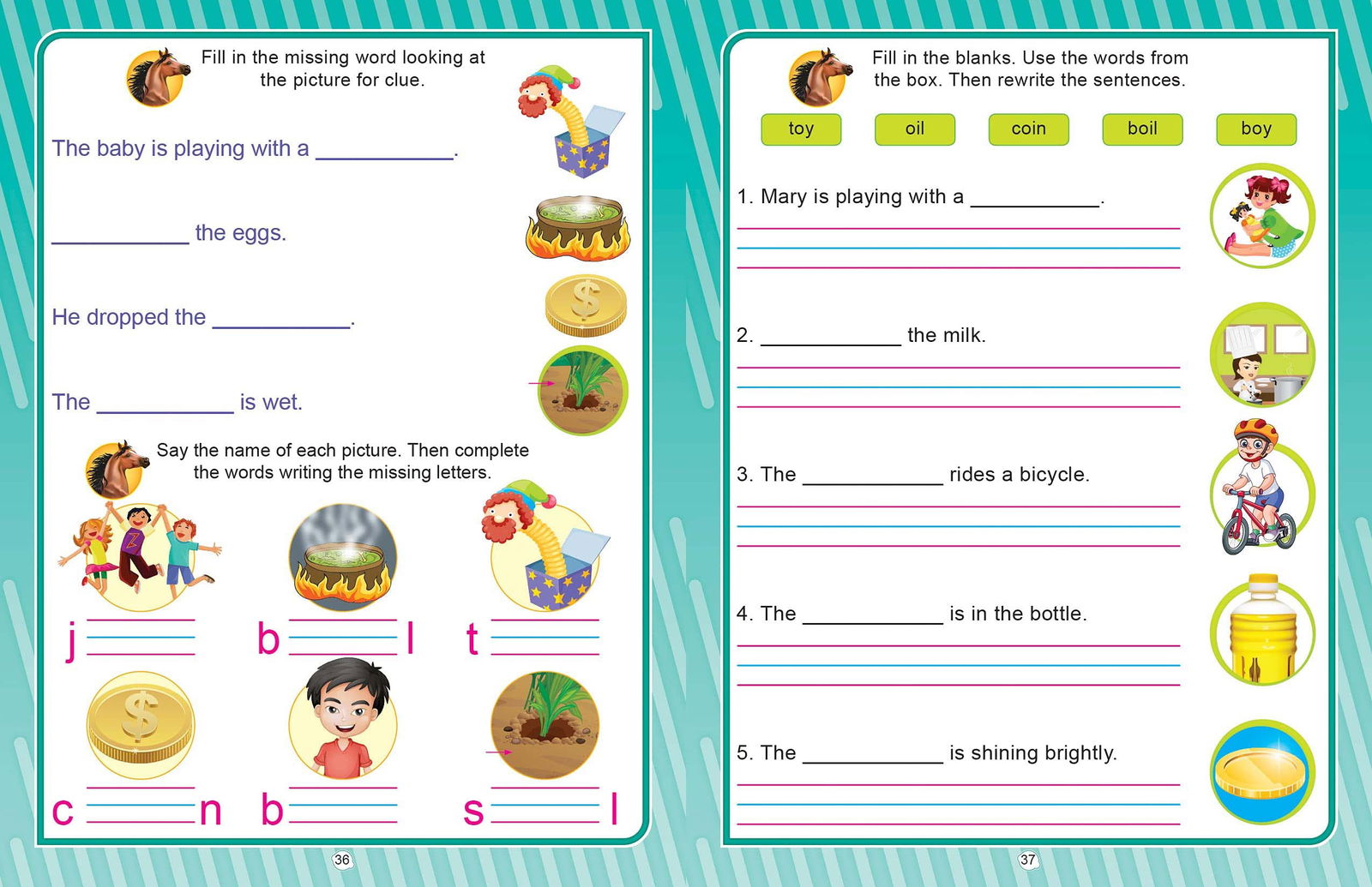 Learn With Phonics Book - Pack (5 Titles) - Tinycubs - 