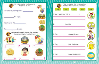 Learn With Phonics Book - Pack (5 Titles) - Tinycubs - 