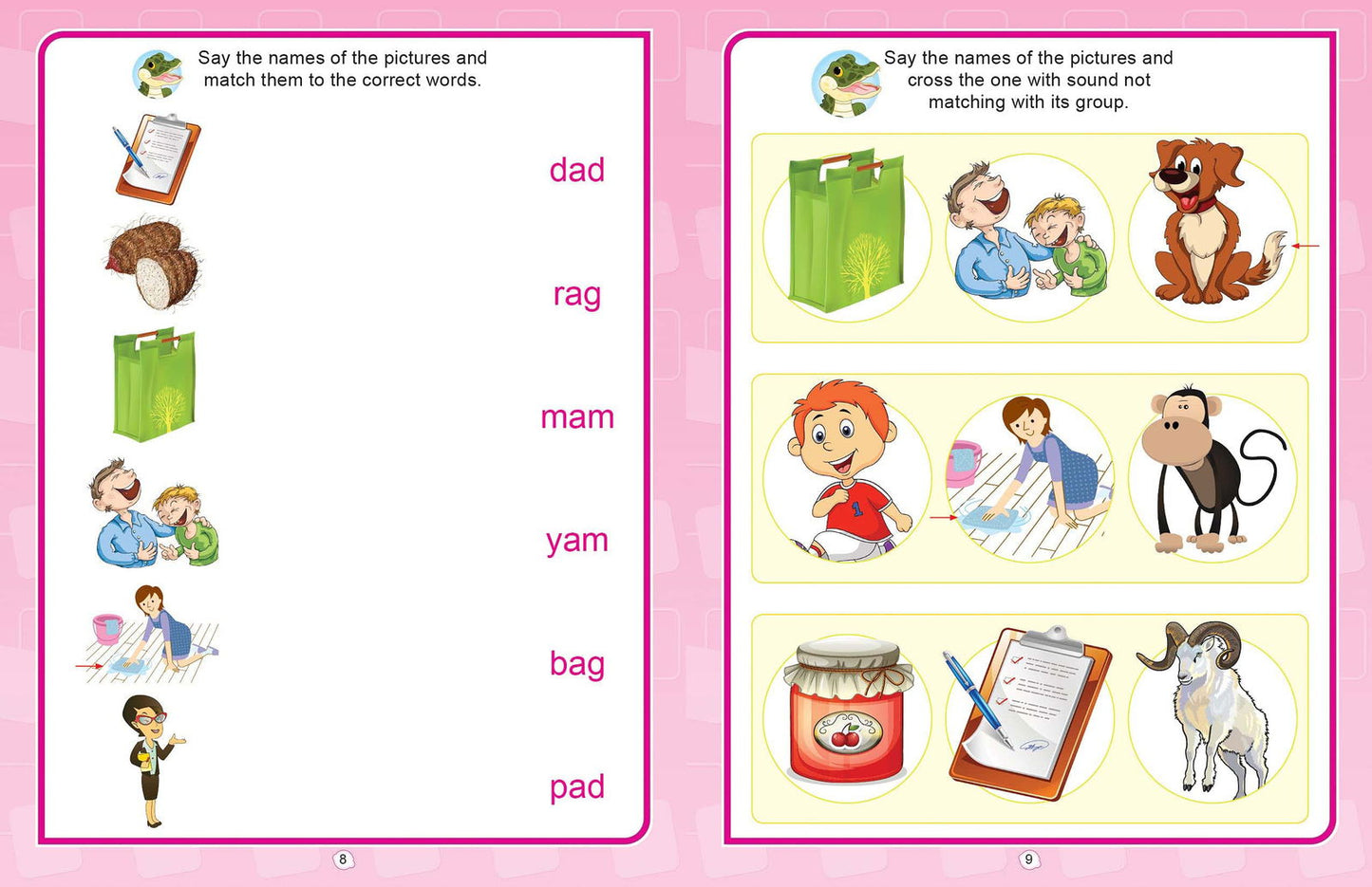 Learn With Phonics Book - Pack (5 Titles) - Tinycubs - 