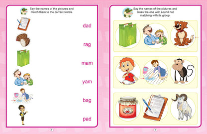 Learn With Phonics Book - Pack (5 Titles) - Tinycubs - 