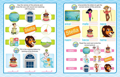 Learn With Phonics Book - Pack (5 Titles) - Tinycubs - 