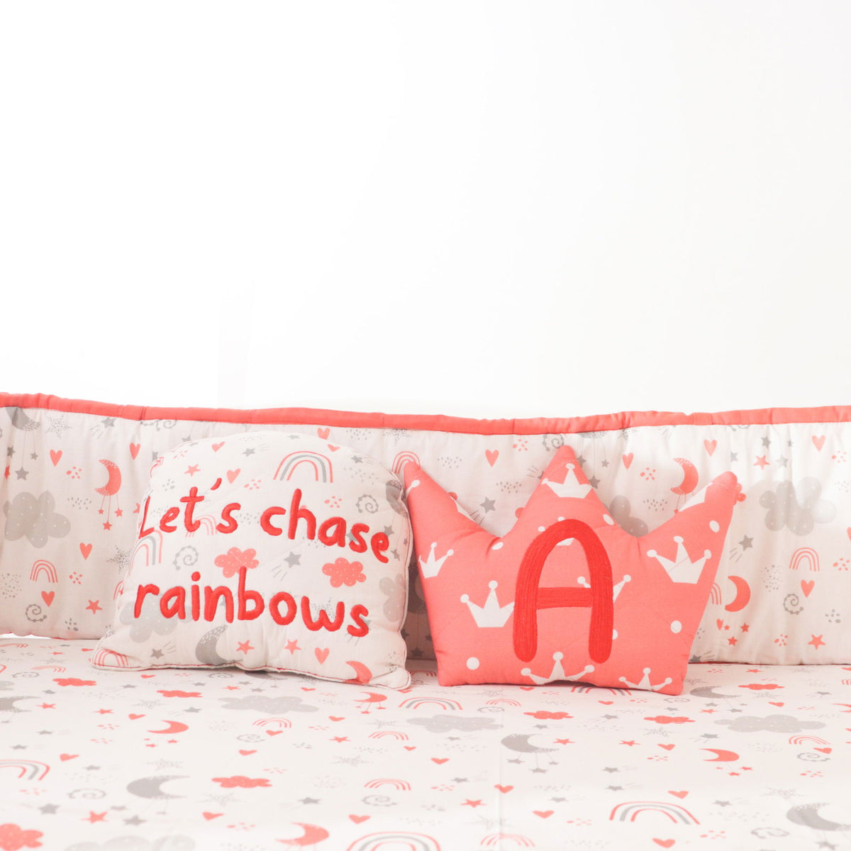 Let's chase rainbows - Throw Cushion - Tinycubs - 