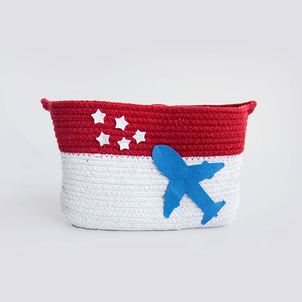 Lil Travellers- Cotton Rope Basket - Tinycubs - 